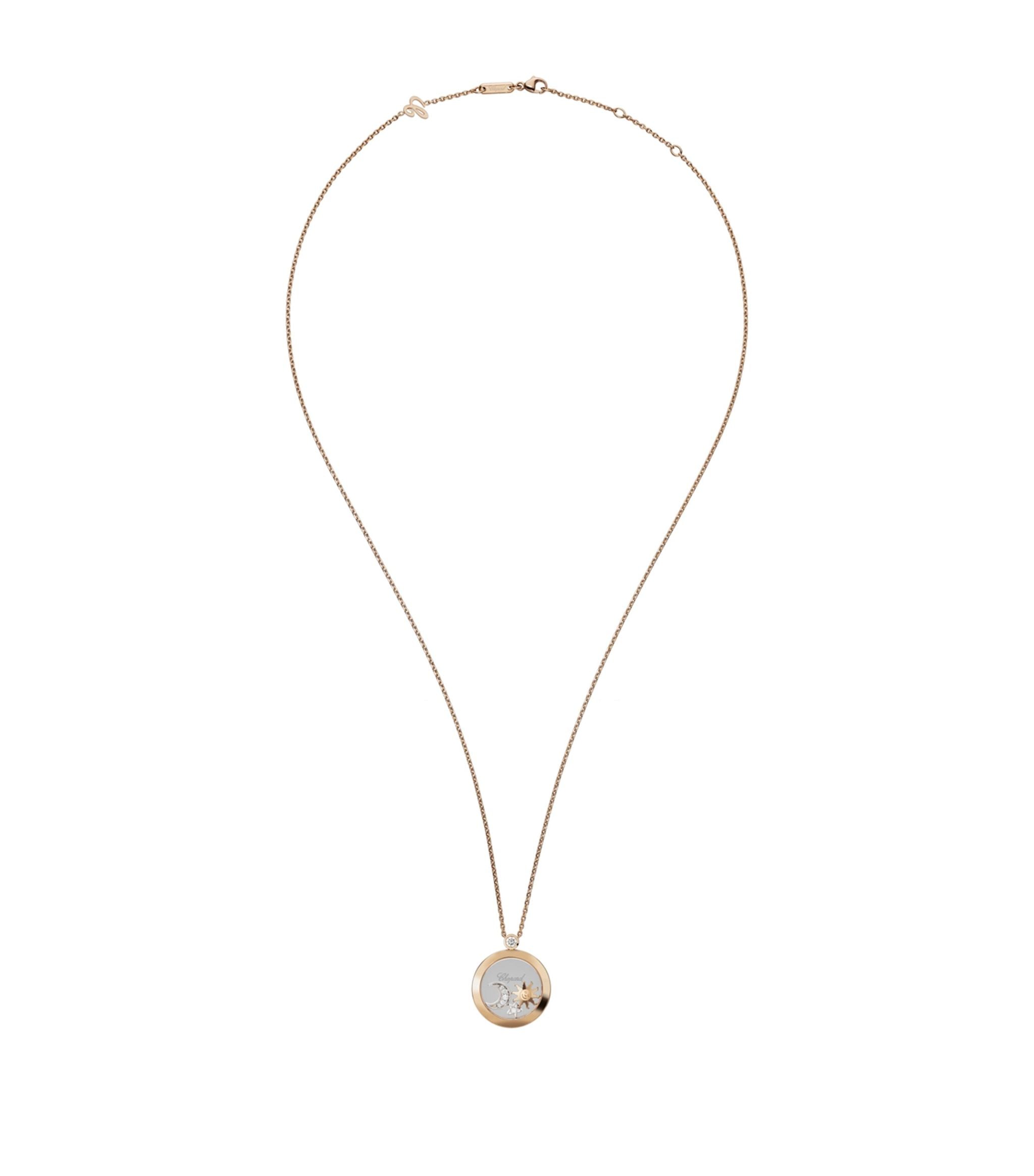 18K Happy Diamonds Pendant Necklace