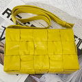 BOTTEGA VENETA SMALL CASSETTE 23 IN CANARY YELLOW CALFSKIN
