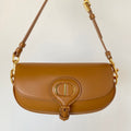 DIOR BOBBY EAST-WEST 22 BAG IN CHOCOLATE BROWN CALFSKIN
