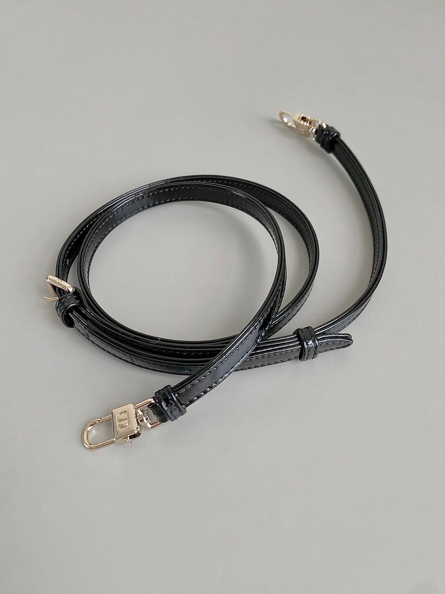 DIOR MINI D-JOY BAG 17 IN BLACK LAMBSKIN