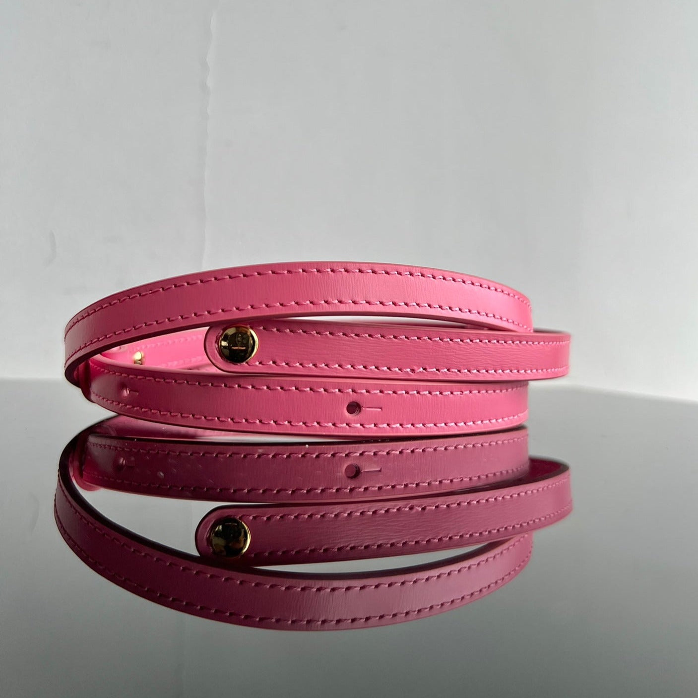 CELINE Triomphe 11 Hot Pink Calfskin Handbag