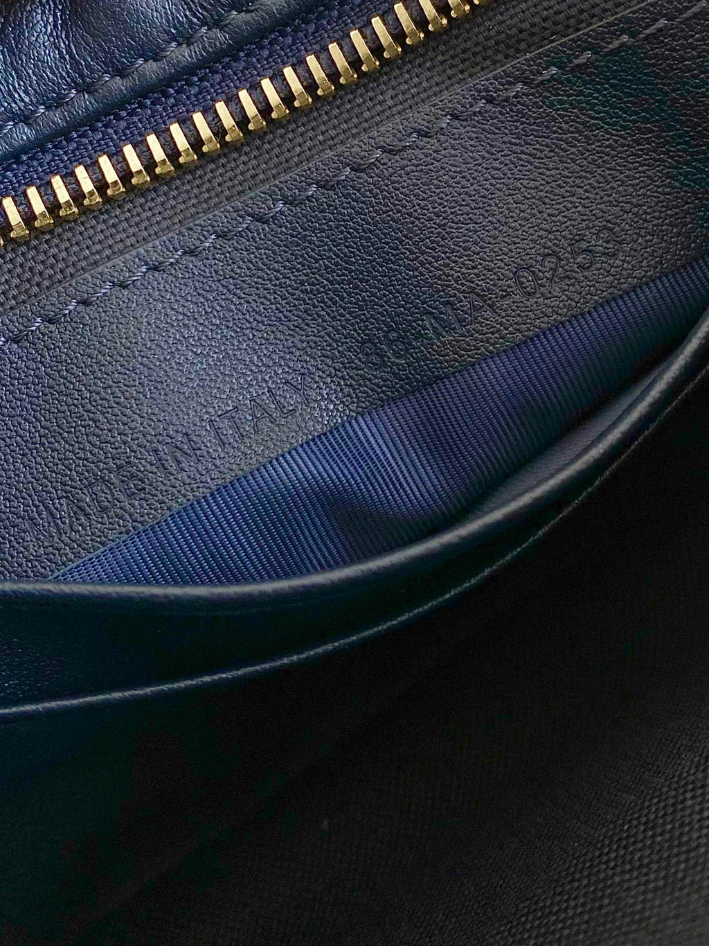 DIOR MINI HOBO 23 BAG IN BLUE OBLIQUE JACQUARD