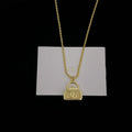 18K Dior Vintage Bag Necklace