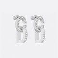 18K Dior Lock Earrings