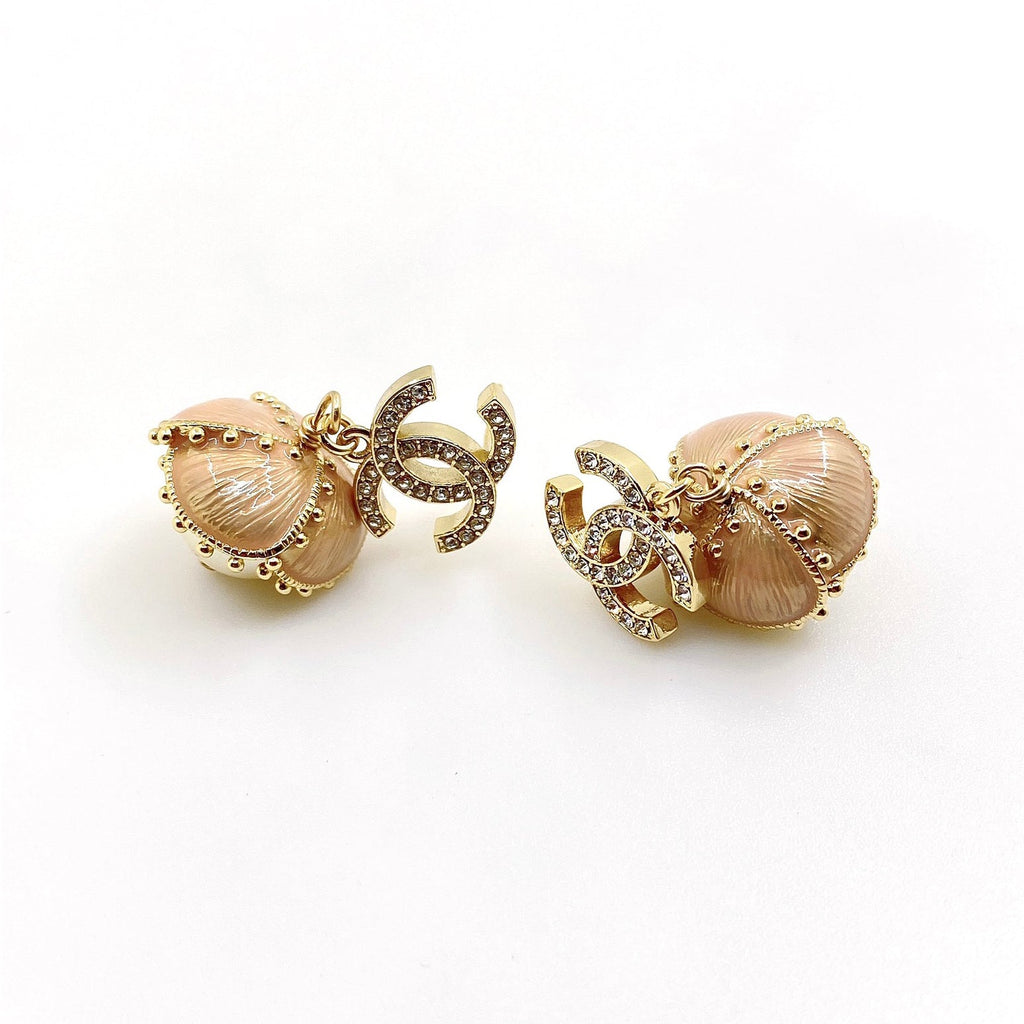 18K  Chanel Flowers Earrings