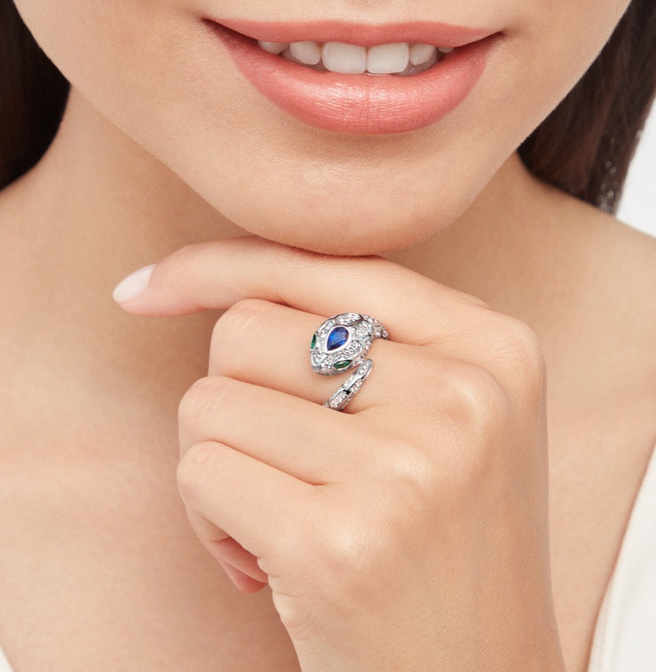 18K BVLGARI Serpenti Ring