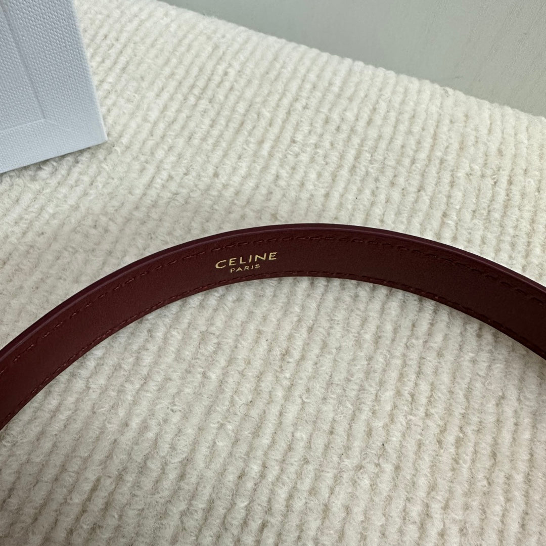 CELINE TEEN GARANCE BAG 18 IN WINE RED PATENT CALFSKIN