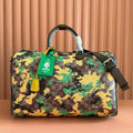 GUCCI 26S DUFFEL BAG 44 IN MULTICOLOR COATED CANVAS STYLE 1