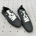 HERMES TRAIL SNEAKER IN BLACK CALFSKIN