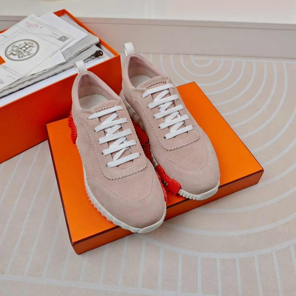HERMES BOUNCING SNEAKERS LACE CALFSKIN