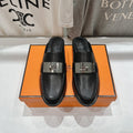 HERMES IOTA MULE BLACK CALFSKIN
